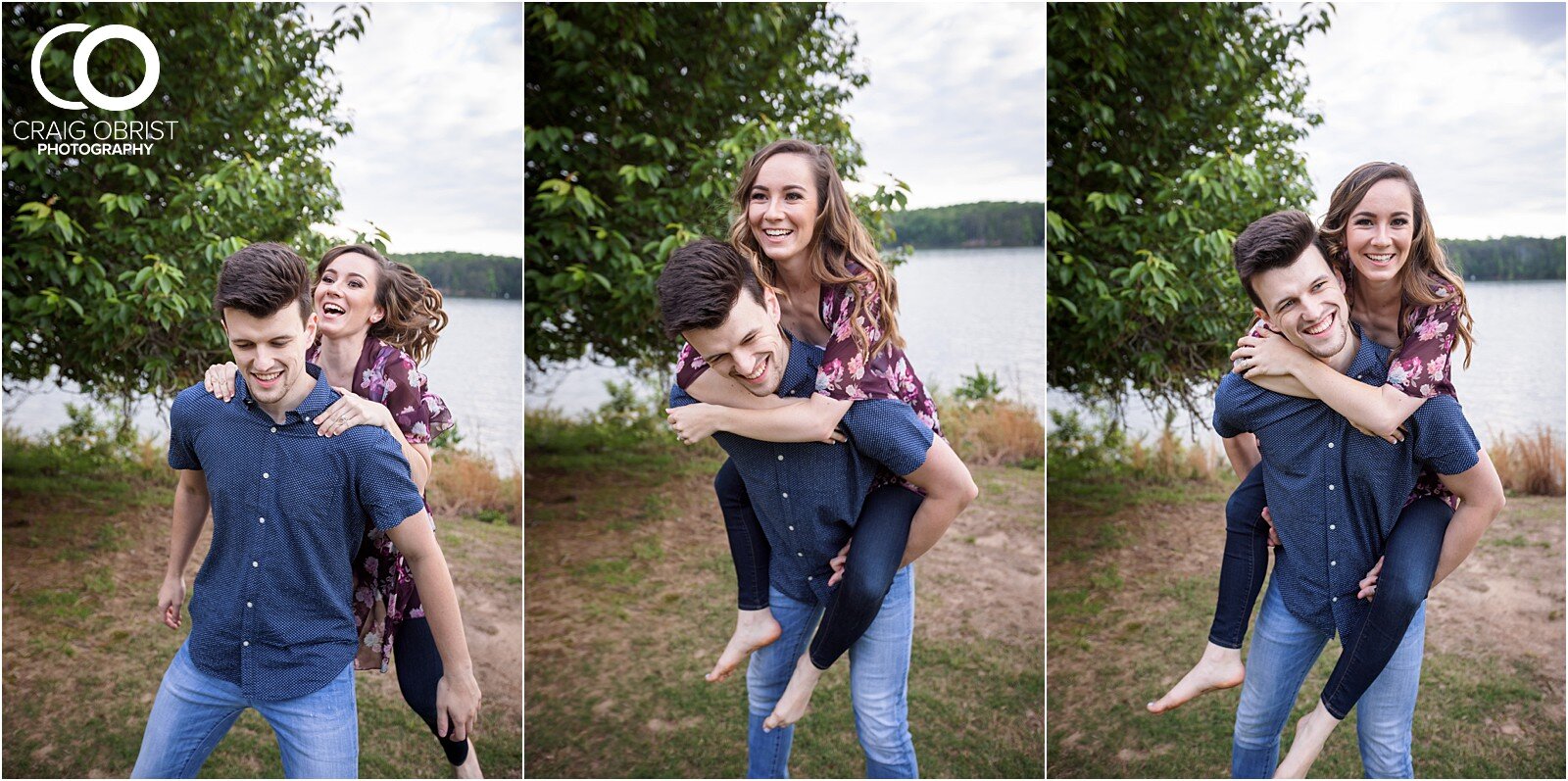 Lake Lanier Engagement Portraits Sunset Georgia_0017.jpg