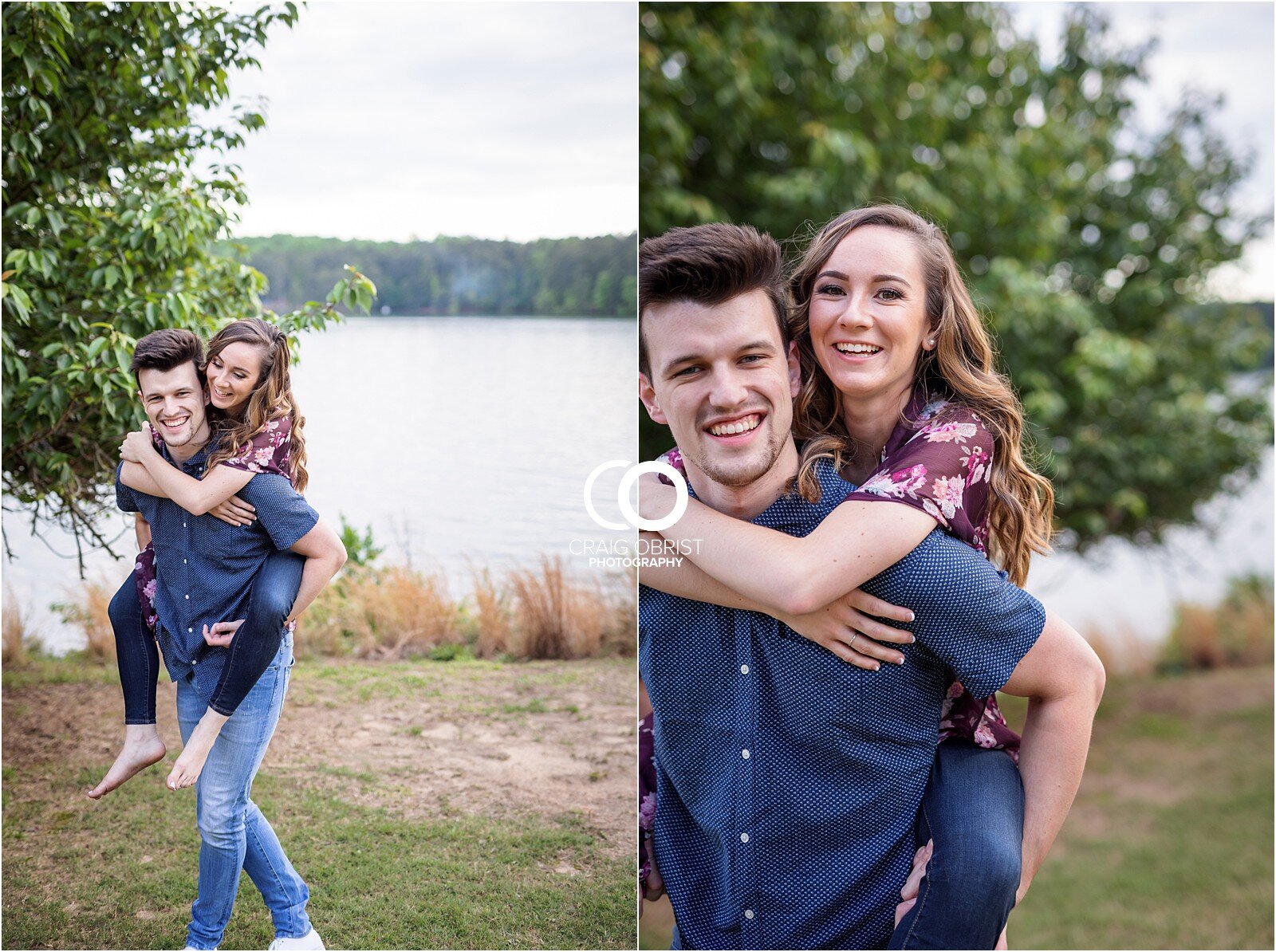 Lake Lanier Engagement Portraits Sunset Georgia_0020.jpg