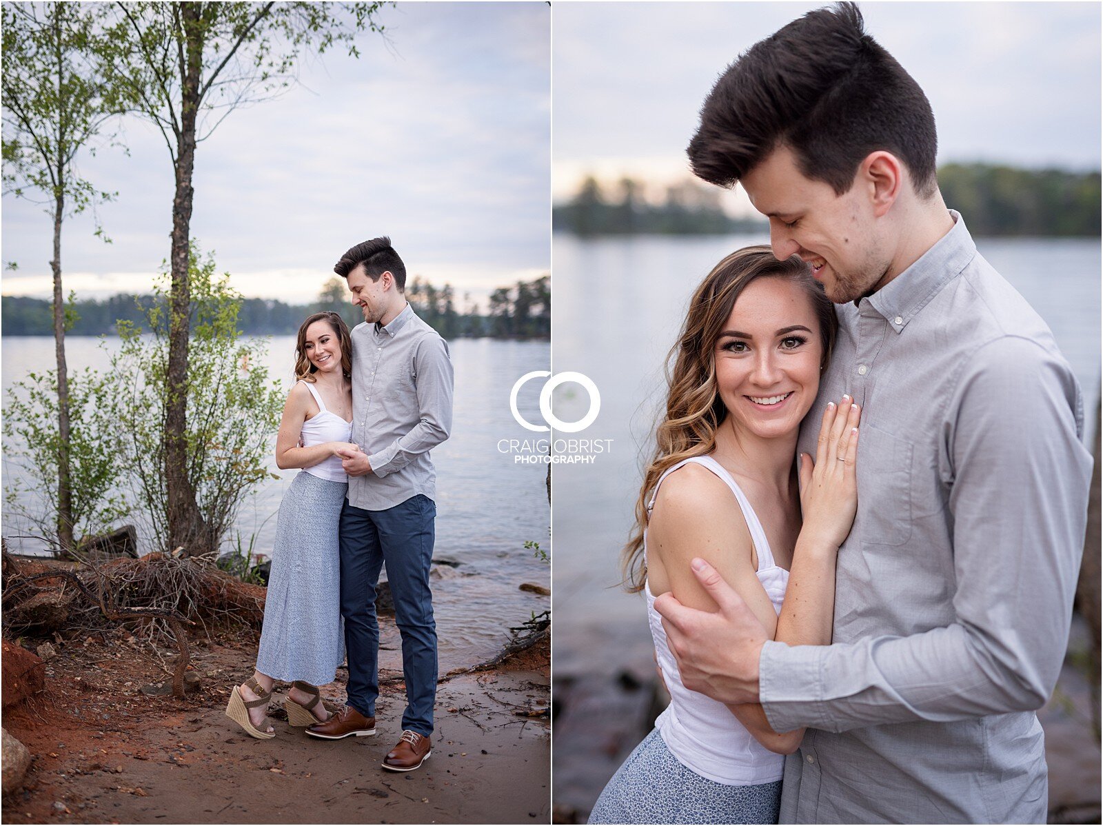 Lake Lanier Engagement Portraits Sunset Georgia_0026.jpg