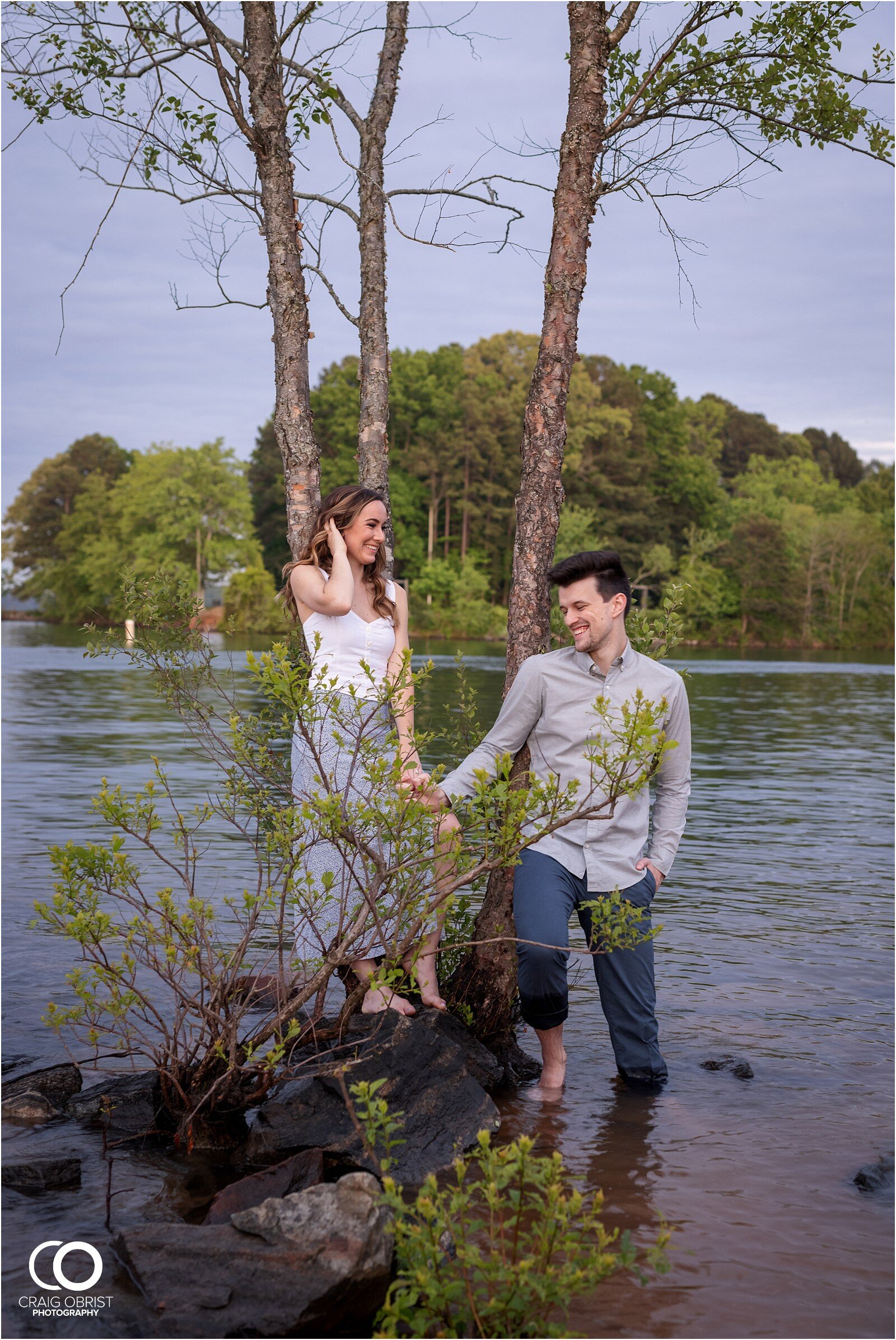 Lake Lanier Engagement Portraits Sunset Georgia_0032.jpg