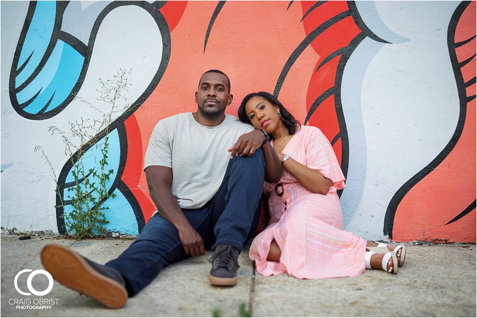 Downtown Decatur Mercedes Benz Stadium Atlanta Engagement Portraits_0012.jpg