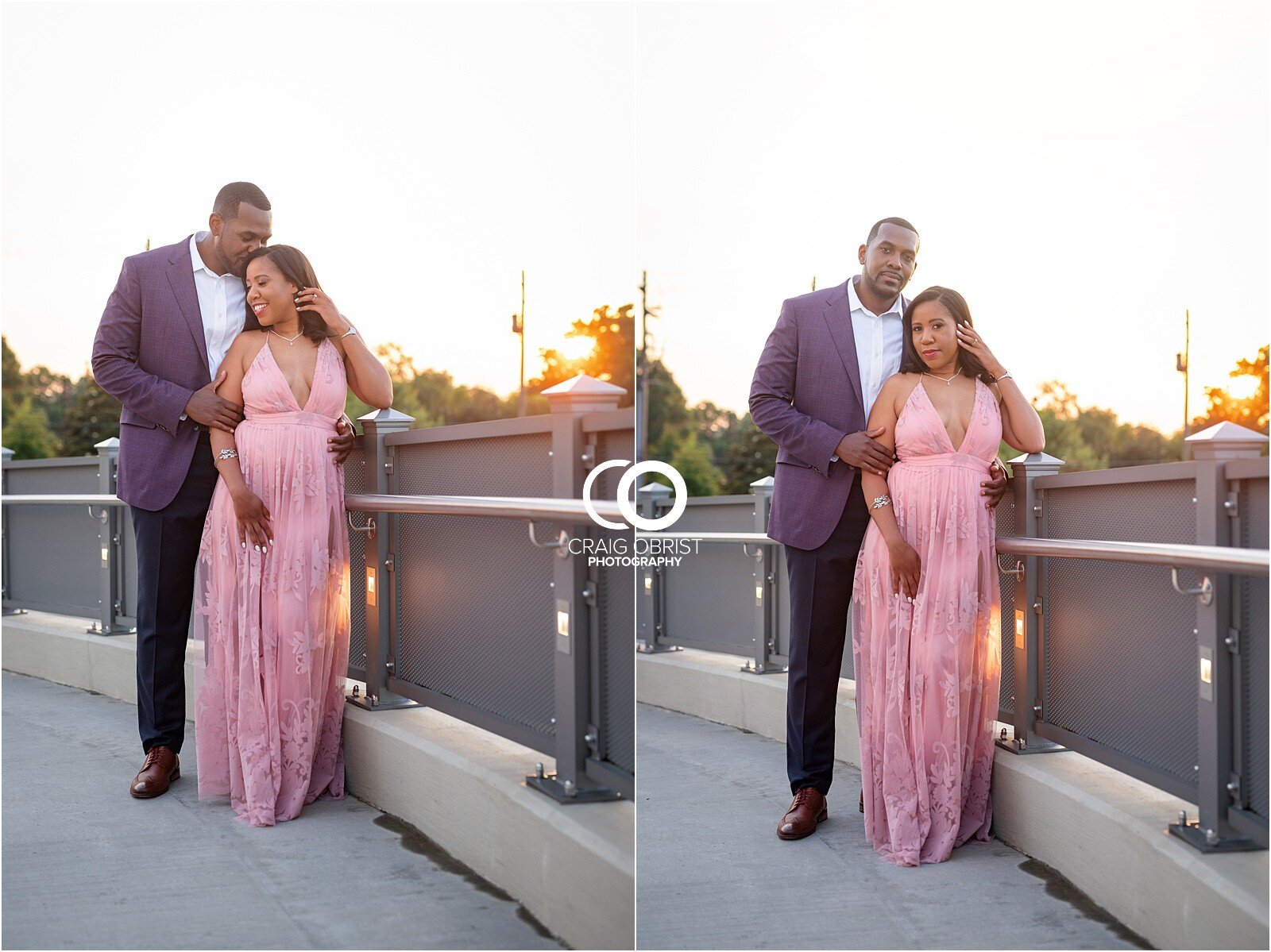 Downtown Decatur Mercedes Benz Stadium Atlanta Engagement Portraits_0026.jpg