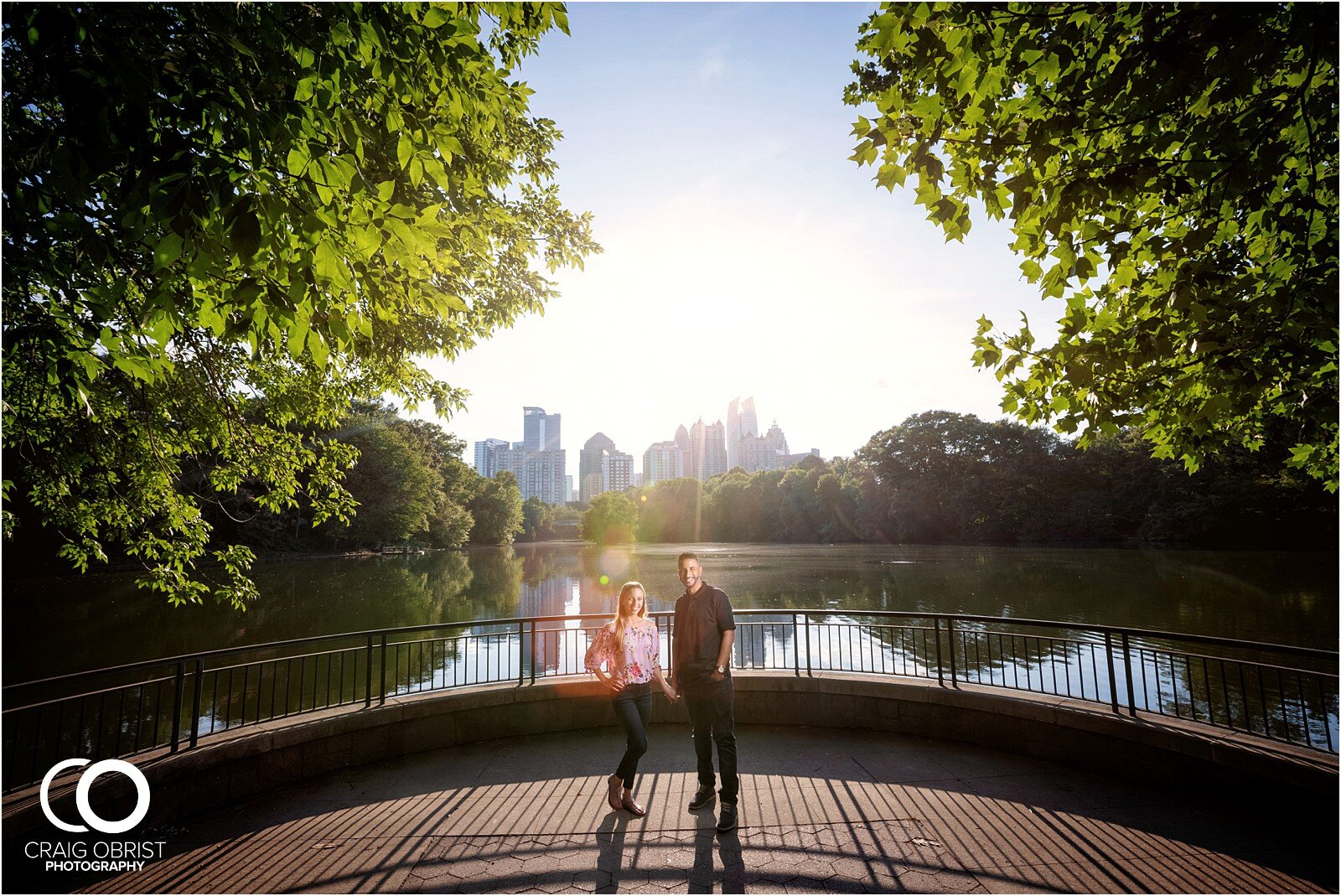 Downtown Decatur Mercedes Benz Stadium Atlanta Engagement Portraits_0028-1.jpg