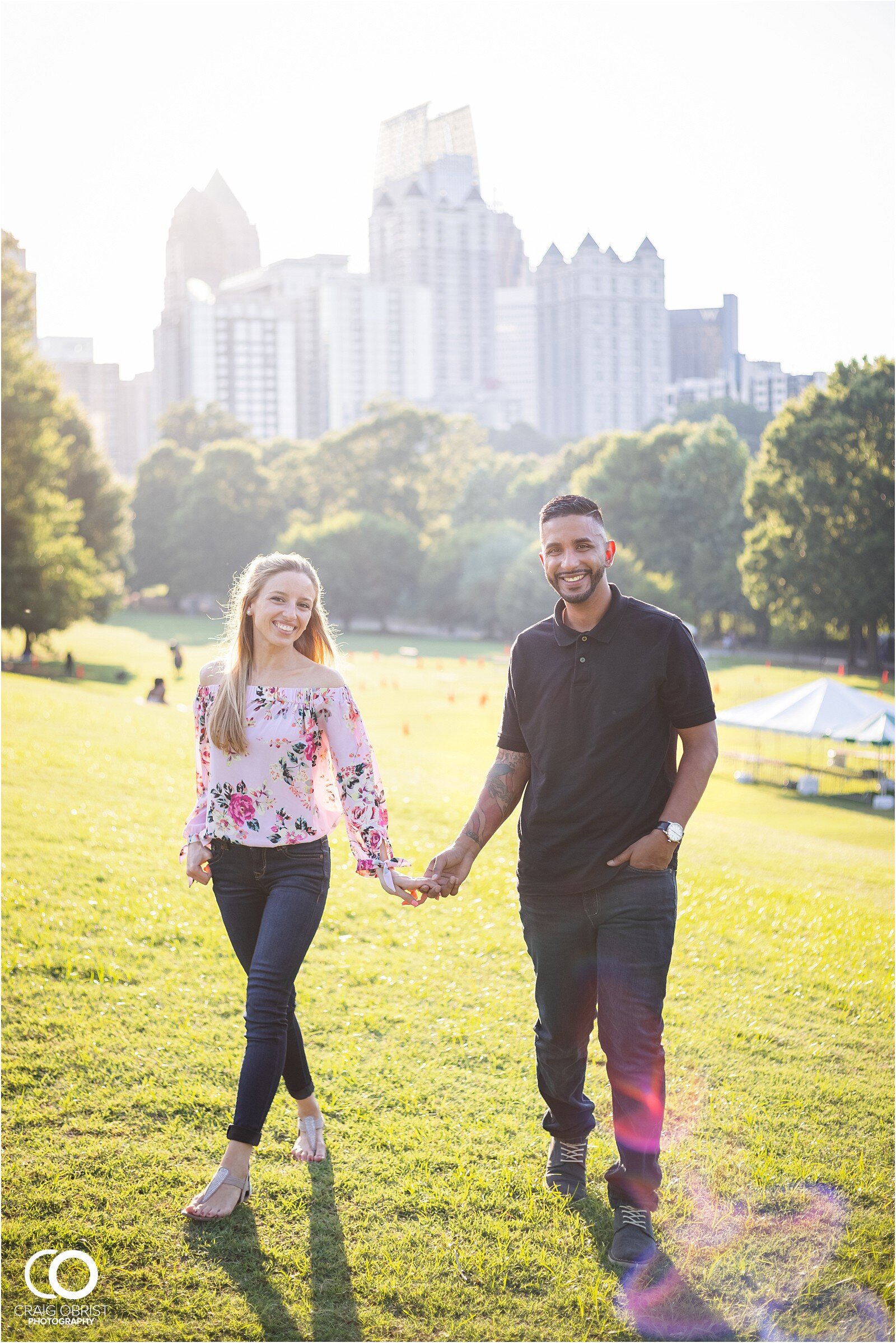 Downtown Decatur Mercedes Benz Stadium Atlanta Engagement Portraits_0040.jpg