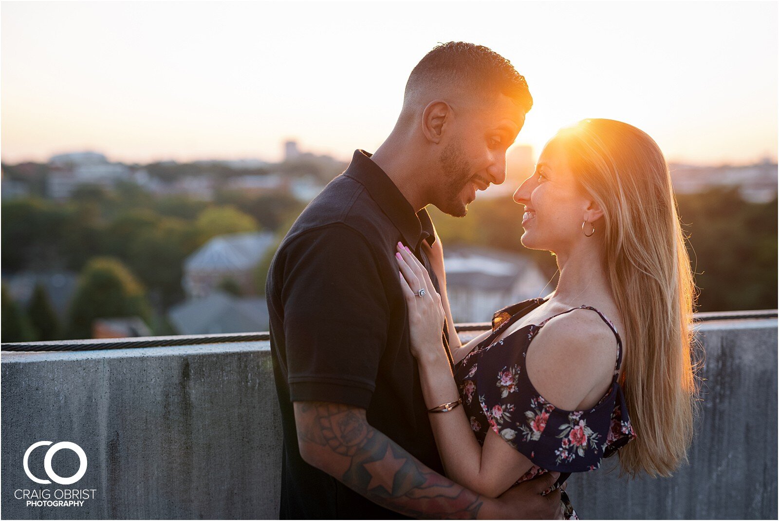 Downtown Decatur Mercedes Benz Stadium Atlanta Engagement Portraits_0051.jpg