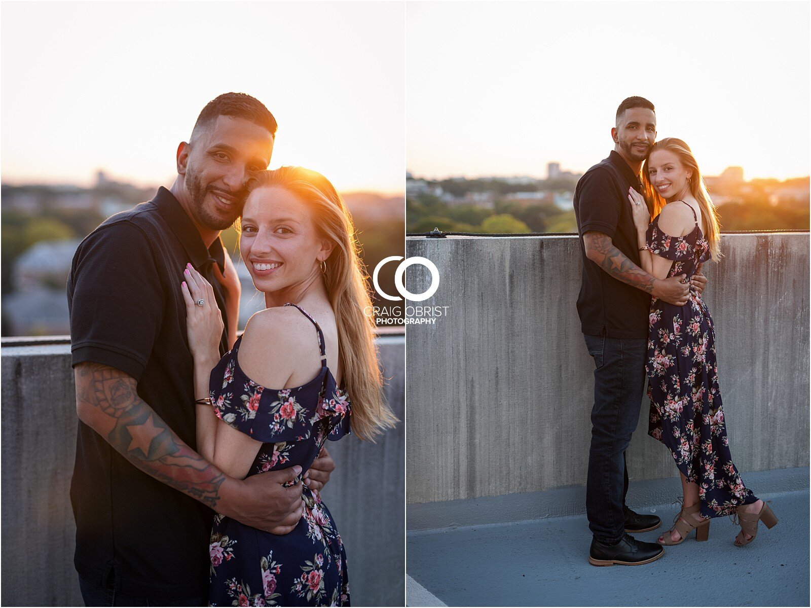 Downtown Decatur Mercedes Benz Stadium Atlanta Engagement Portraits_0053.jpg