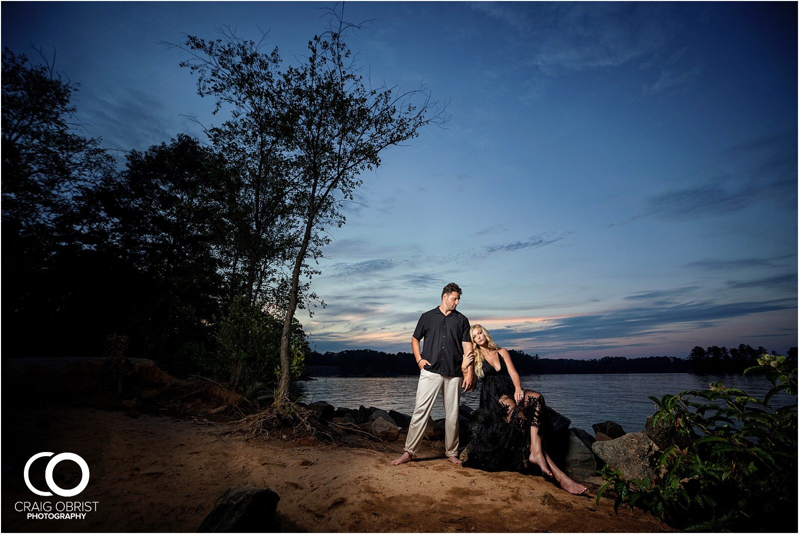 Downtown Sugar Hill Georgia Lake Lanier Engagement Portraits_0053.jpg