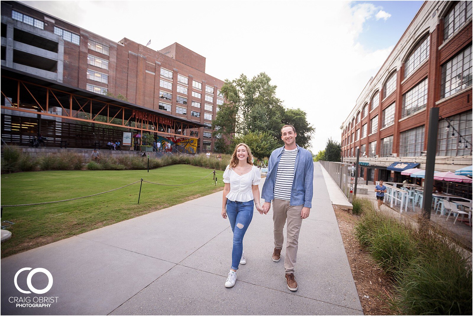 Ponce City Market Piedmont Park Beltline Engagement Portraits_0019.jpg