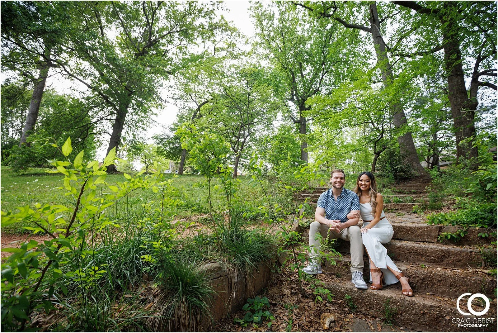 Piedmont Park Atlanta Apartment Skyline Engagement Portriats_0005.jpg