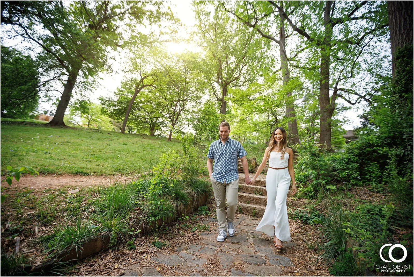 Piedmont Park Atlanta Apartment Skyline Engagement Portriats_0008.jpg