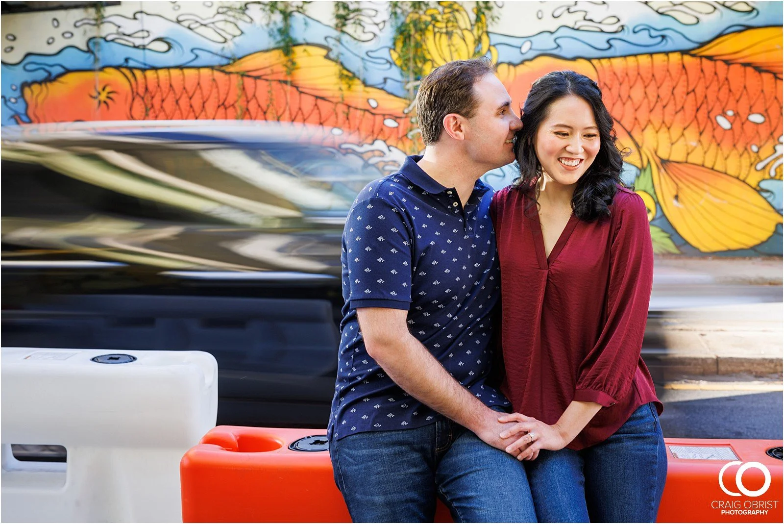 Ponce City Market Atlanta Beltline Skyline Jackson Street Bridge Engagement Portraits_0006.jpg