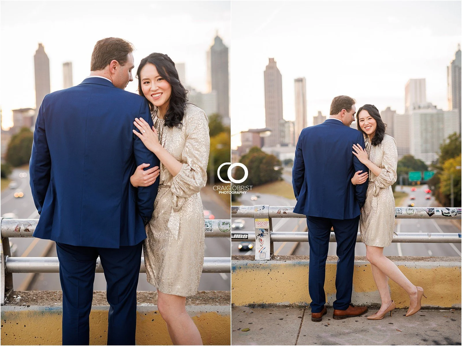 Ponce City Market Atlanta Beltline Skyline Jackson Street Bridge Engagement Portraits_0025.jpg