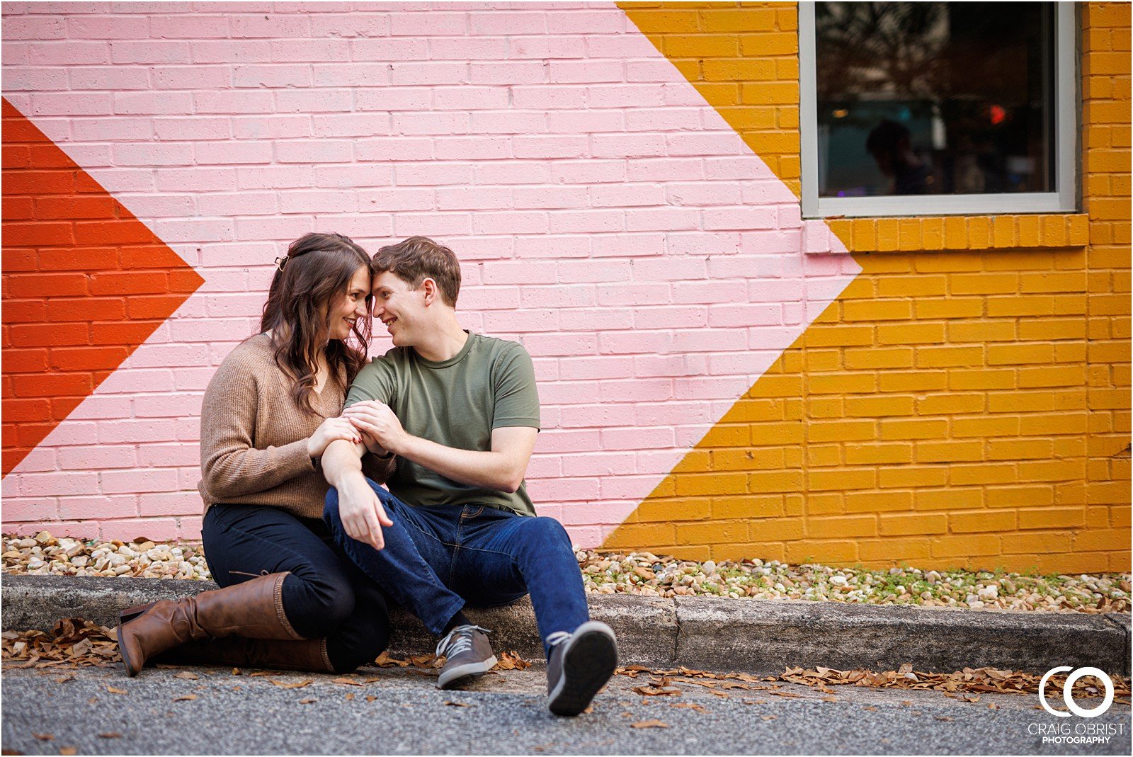 Downtown Decateur Stone Mountain Cereal Ice Cream Engagement Portraits_0007.jpg