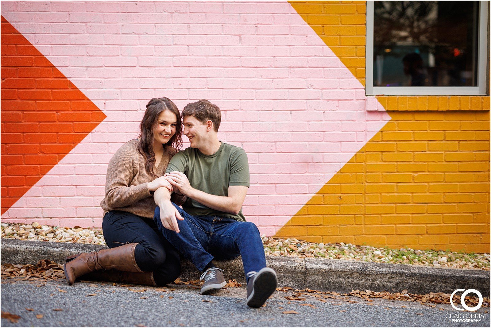 Downtown Decateur Stone Mountain Cereal Ice Cream Engagement Portraits_0008.jpg