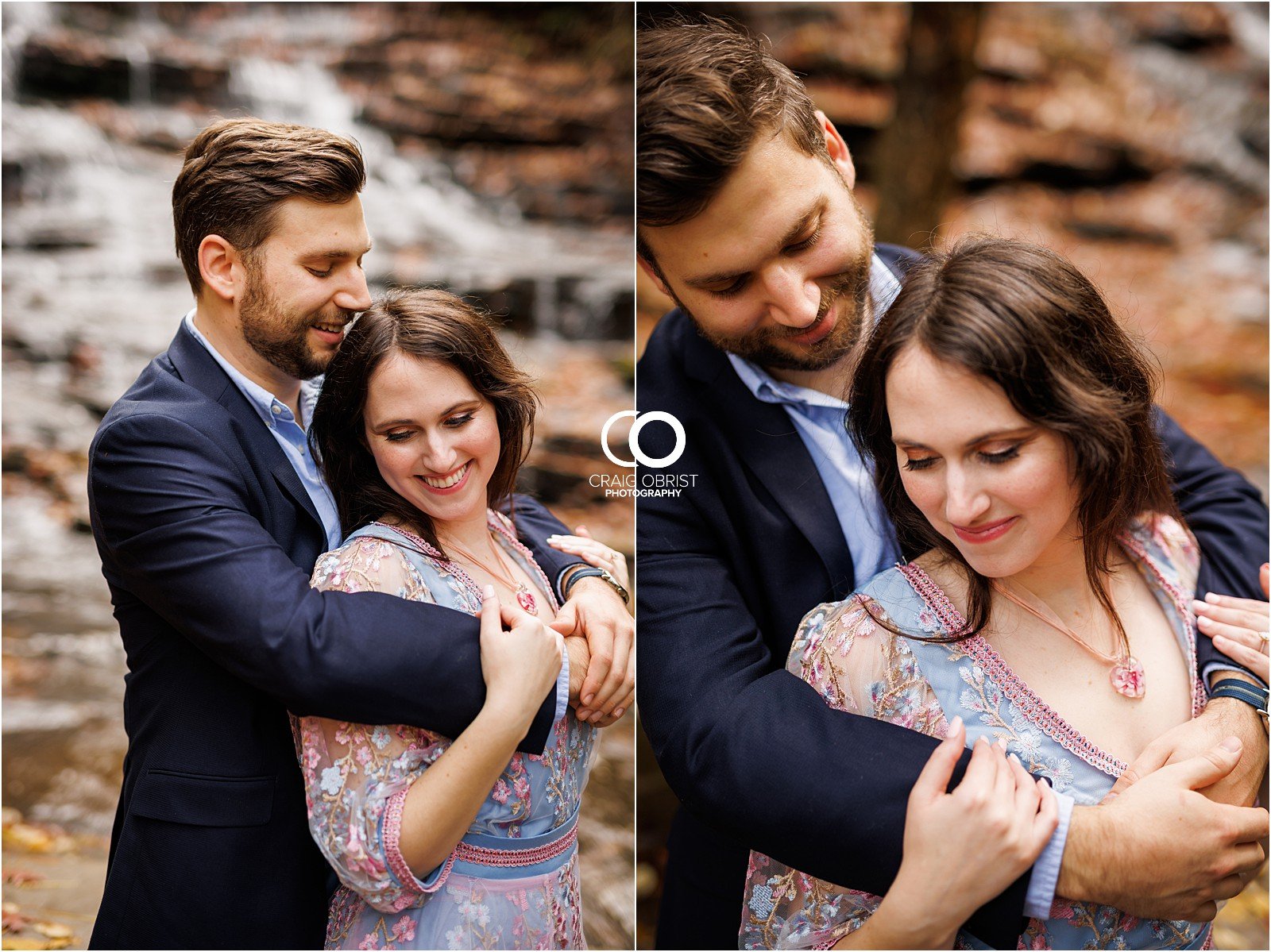 Waterfall FairyTale Engagement Portraits North Georgia Minnihaha_0016.jpg