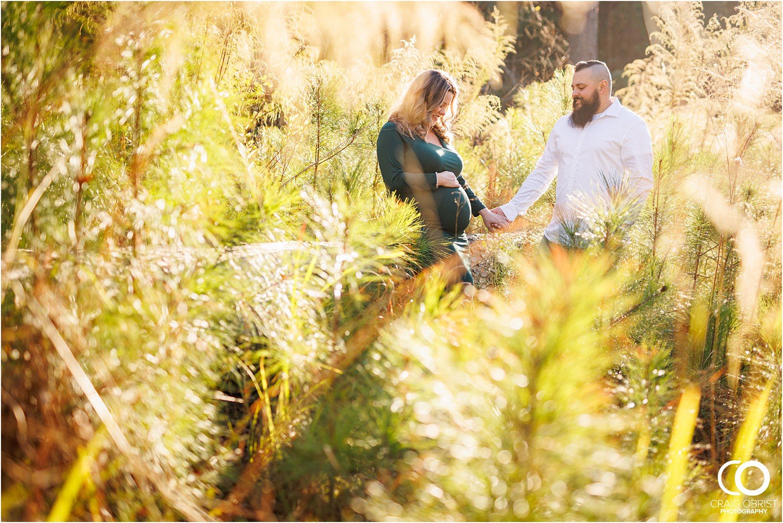 Freeman Mill Park Maternity Portraits Sunset Waterfall_0009.jpg