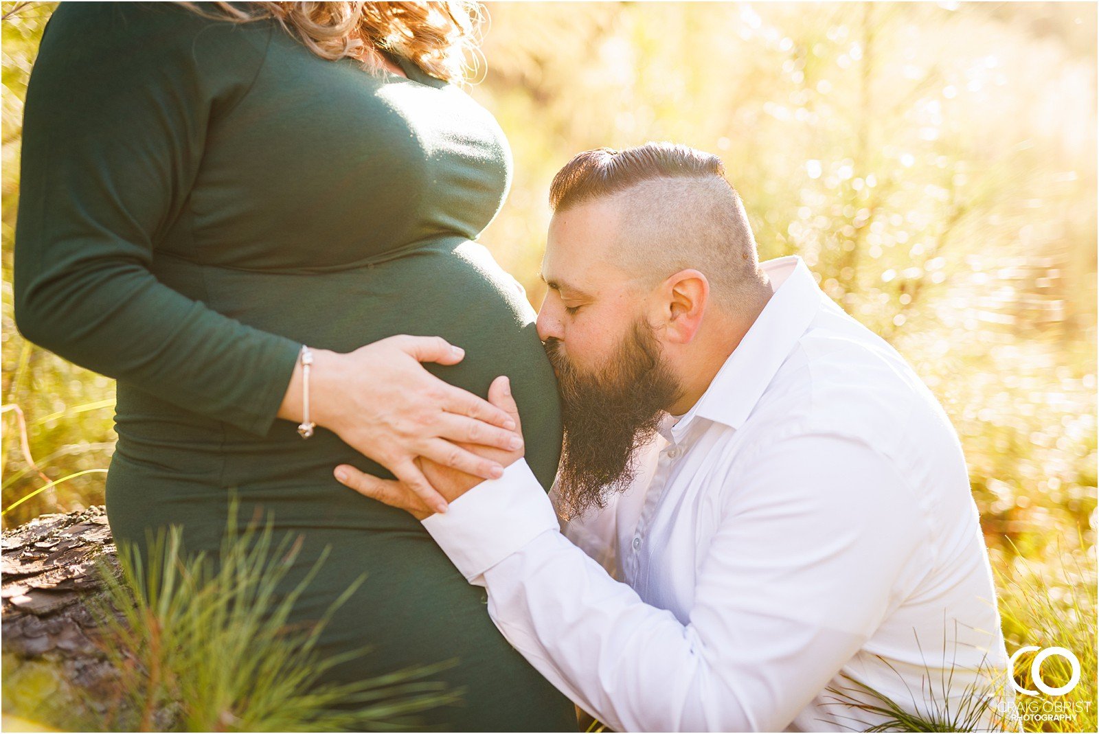 Freeman Mill Park Maternity Portraits Sunset Waterfall_0013.jpg