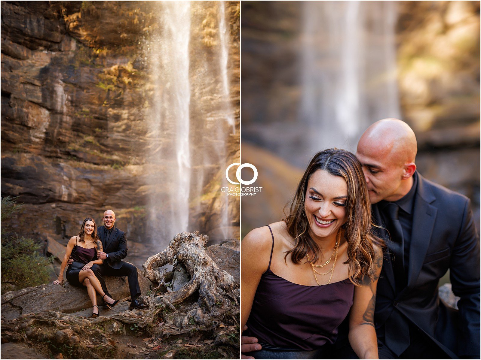 Taccoa falls Waterfall Engagement Portraits wedding north georgia_0014.jpg