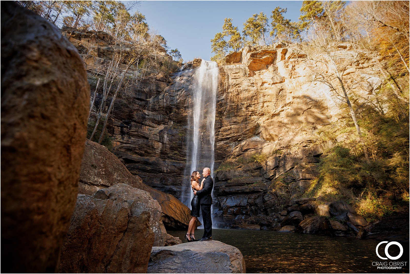 Taccoa falls Waterfall Engagement Portraits wedding north georgia_0020.jpg