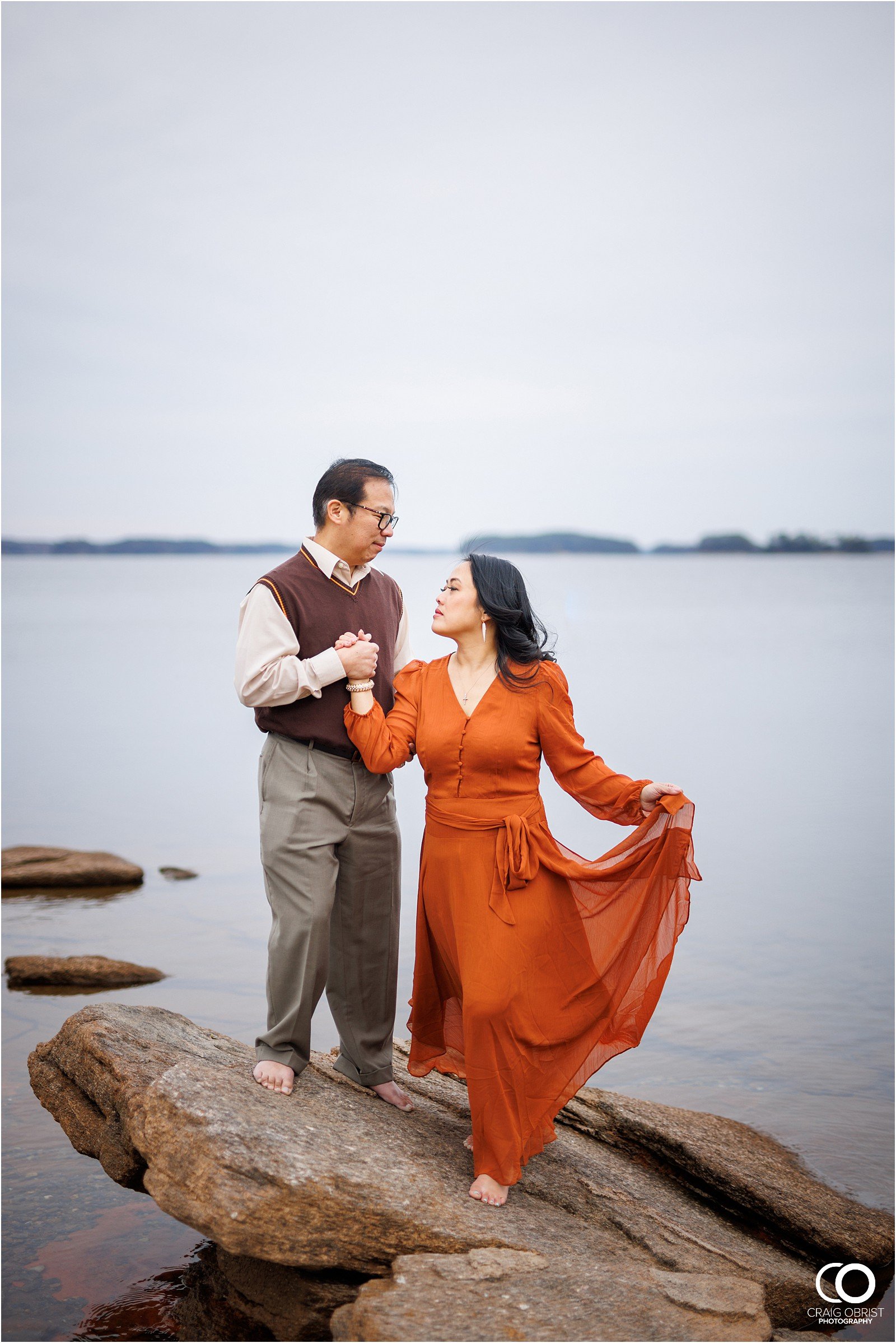 Lake Lanier Buford Georgia Nature Anniversary Engagement Portraits_0022.jpg