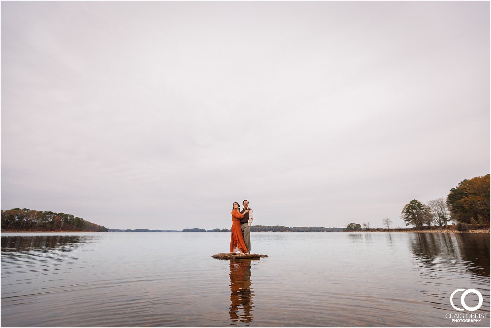 Lake Lanier Buford Georgia Nature Anniversary Engagement Portraits_0027.jpg