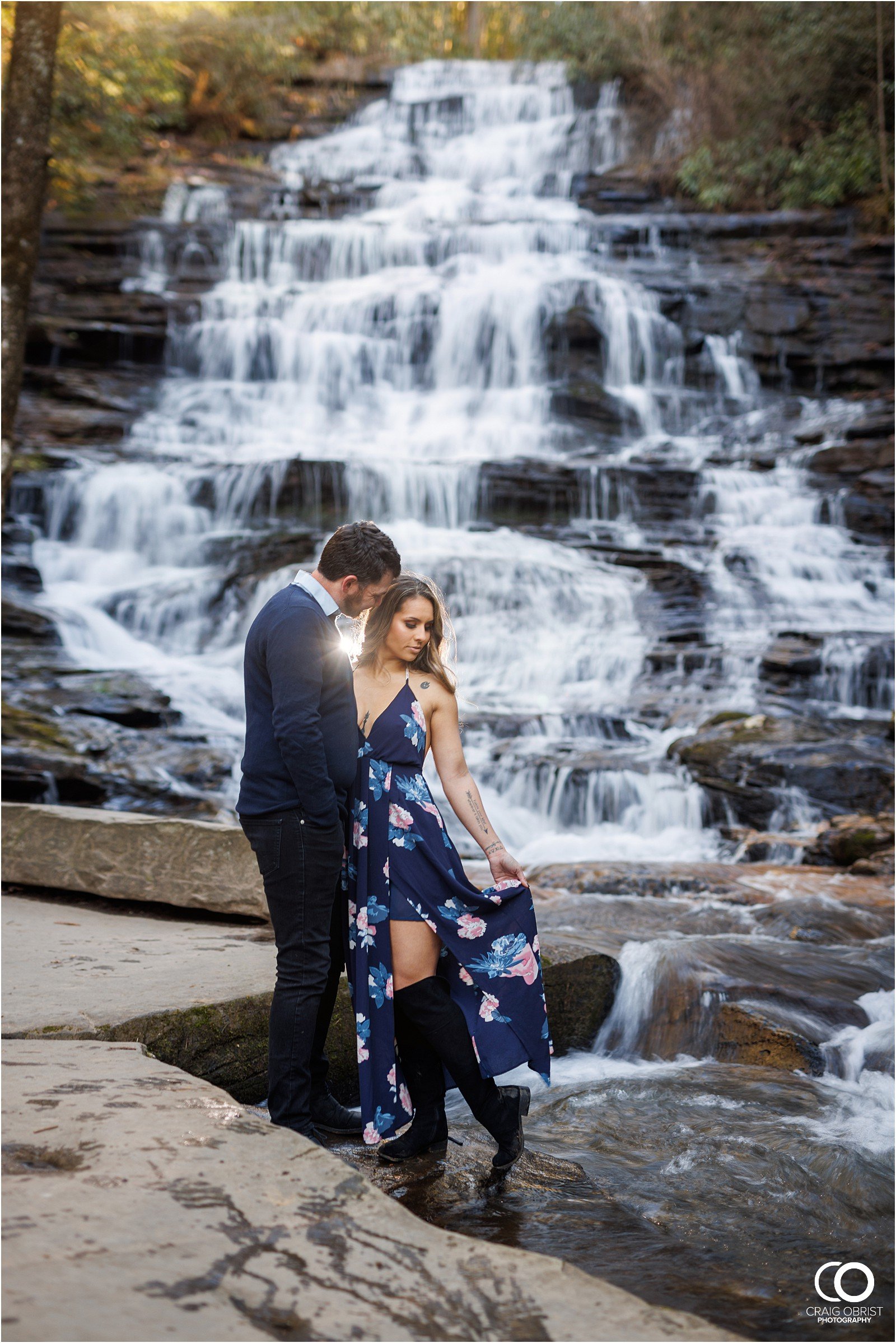 minihaha water Fall engagement Portraits river georgia_0019.jpg