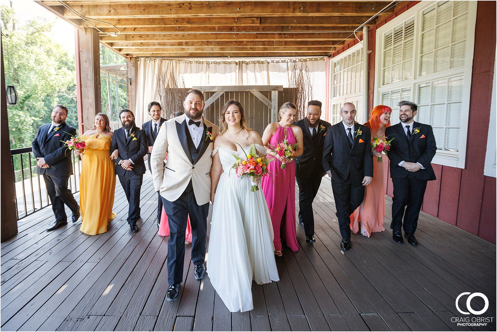 Ivy Hall Roswell Mill River Wedding Portraits Bridge waterfall_0124.jpg