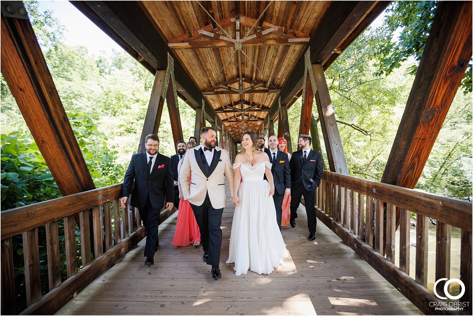 Ivy Hall Roswell Mill River Wedding Portraits Bridge waterfall_0128.jpg