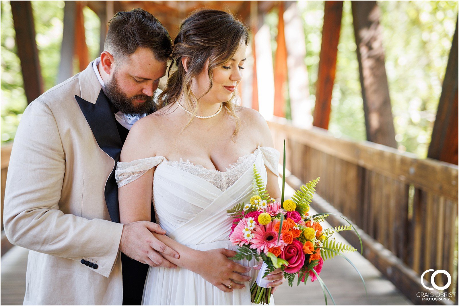 Ivy Hall Roswell Mill River Wedding Portraits Bridge waterfall_0138.jpg