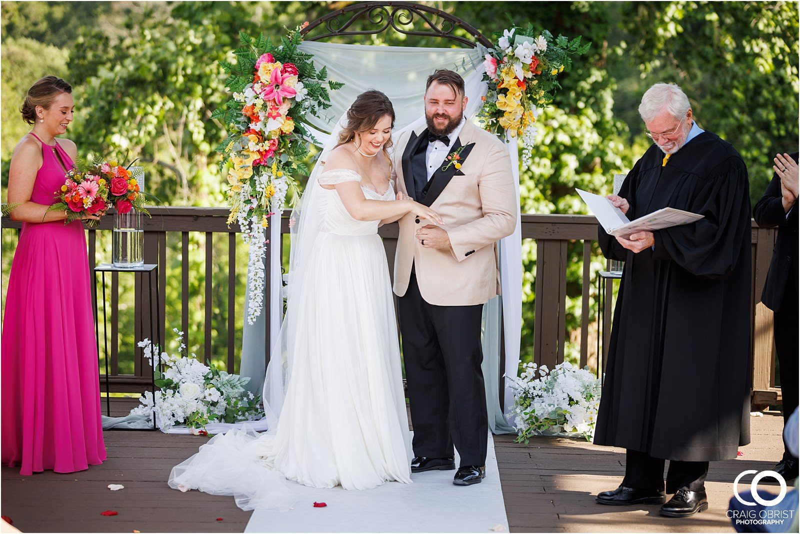 Ivy Hall Roswell Mill River Wedding Portraits Bridge waterfall_0162.jpg