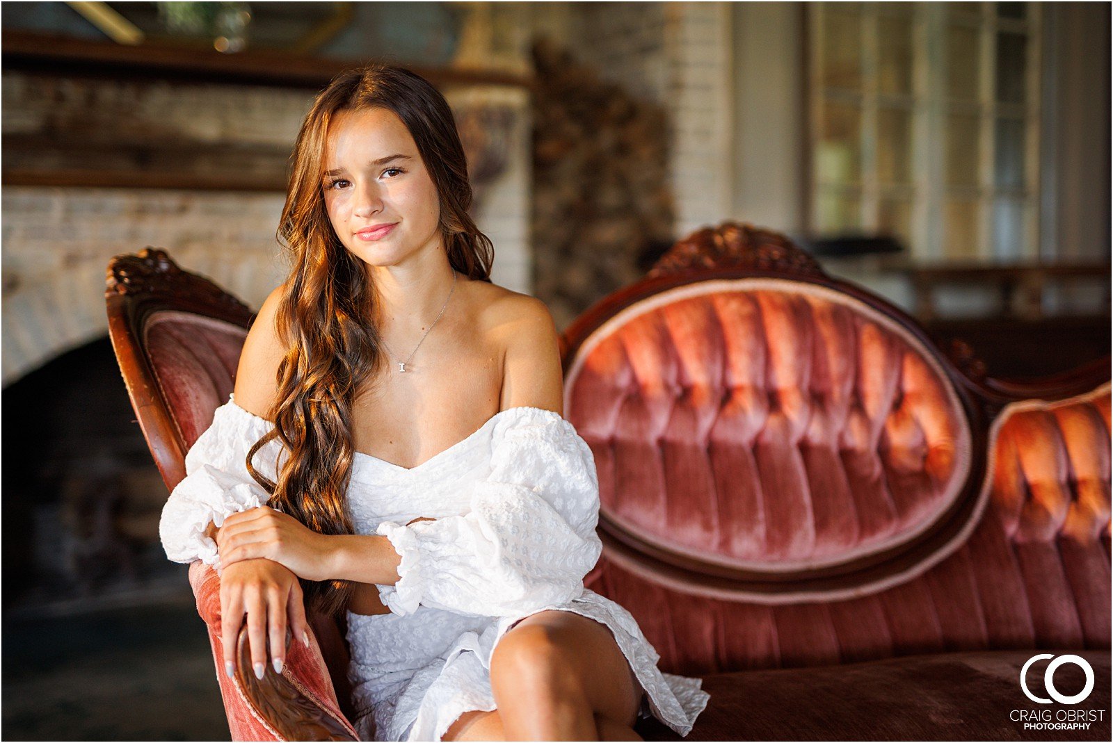 West Milford Farm Senior Portraits Greenhouse Flowers Sunset Swing_0010.jpg