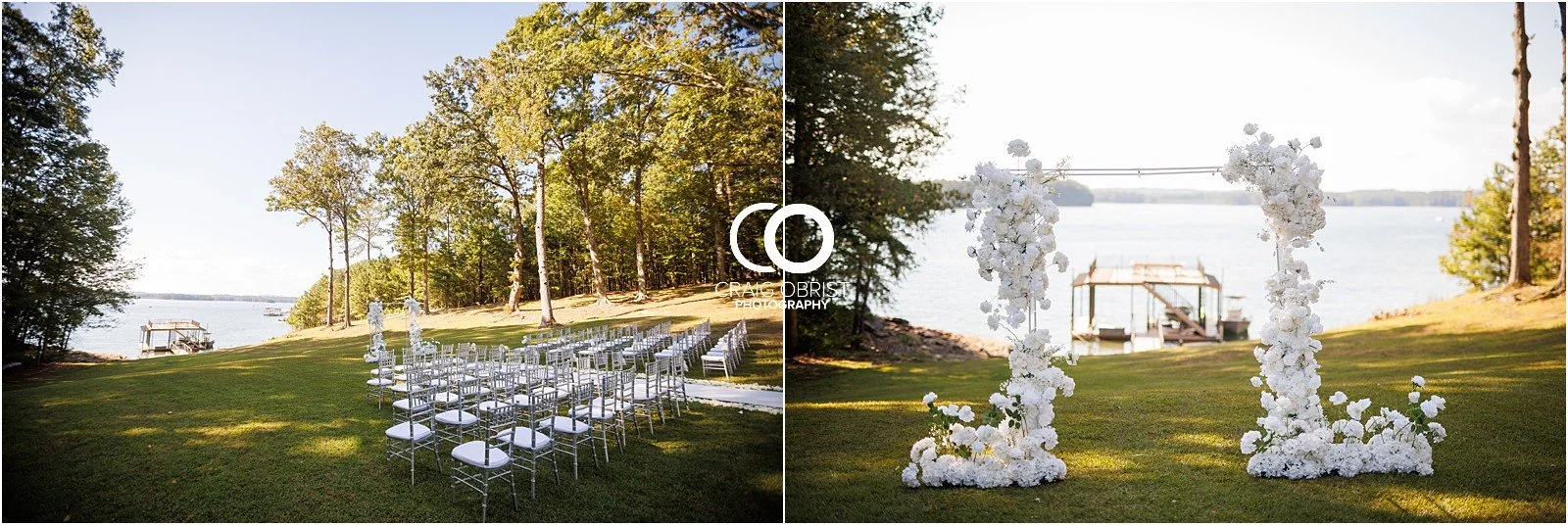 Lake Lanier Sunset Wedding At home dock 6.jpg