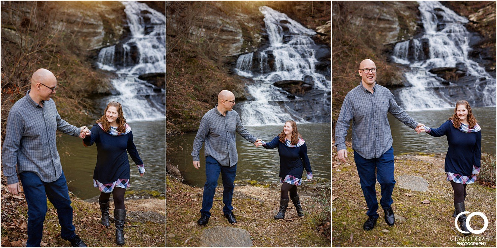 Hightower Falls Waterfall Ruins Engagement Portraits_0011.jpg