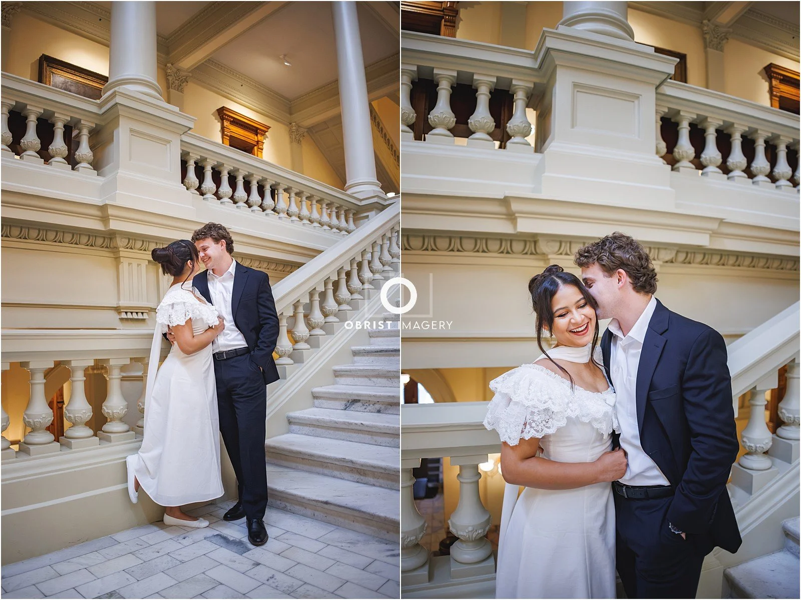 Georgia State Capitol Building Atlanta Skyline Engagement Portraits_0004.jpg