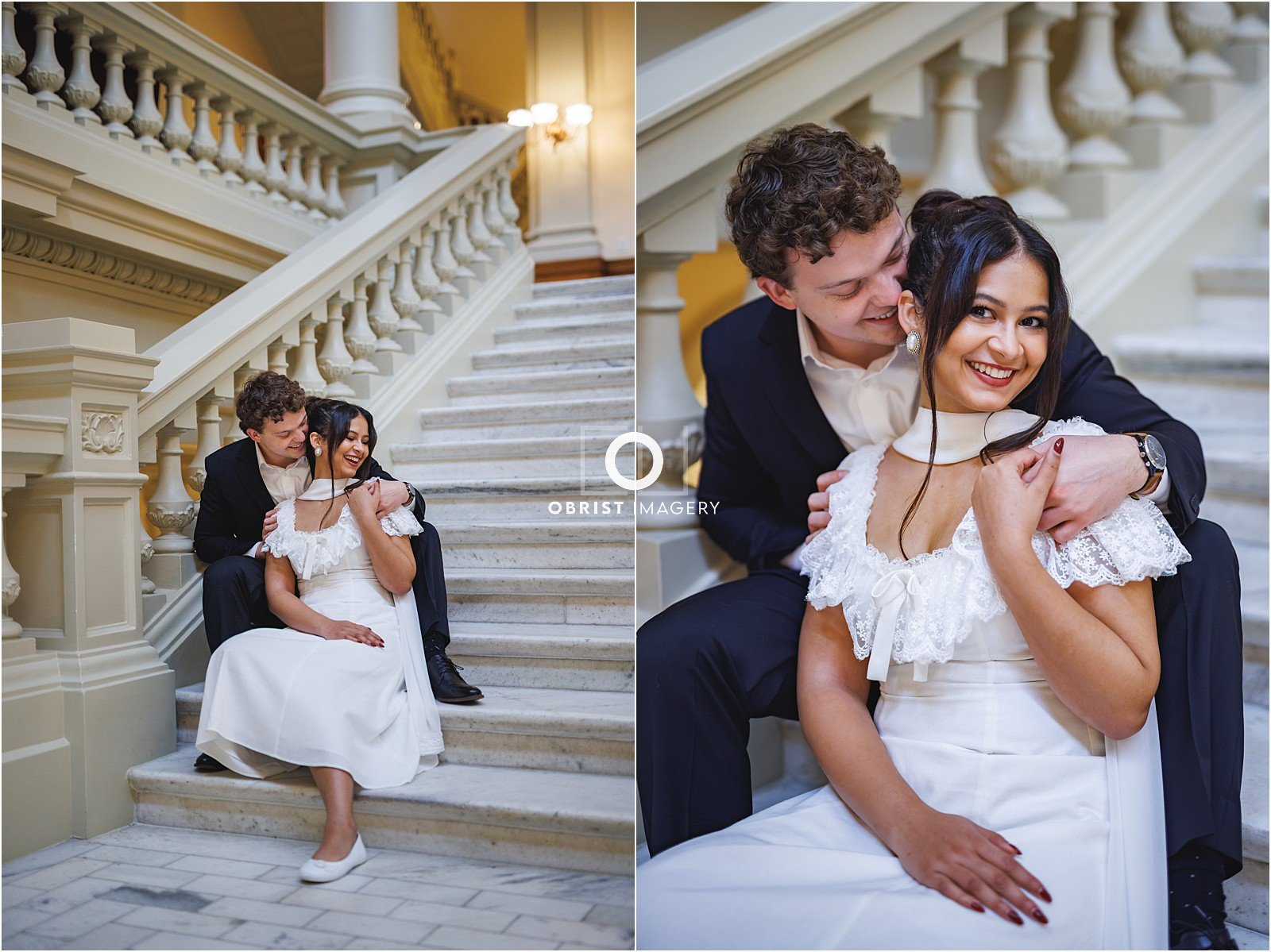 Georgia State Capitol Building Atlanta Skyline Engagement Portraits_0005.jpg