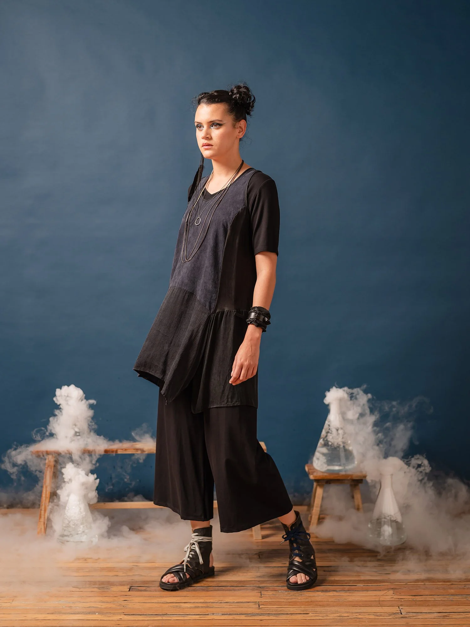 Fuse Tunic + Viola Tee + Cleo Pants