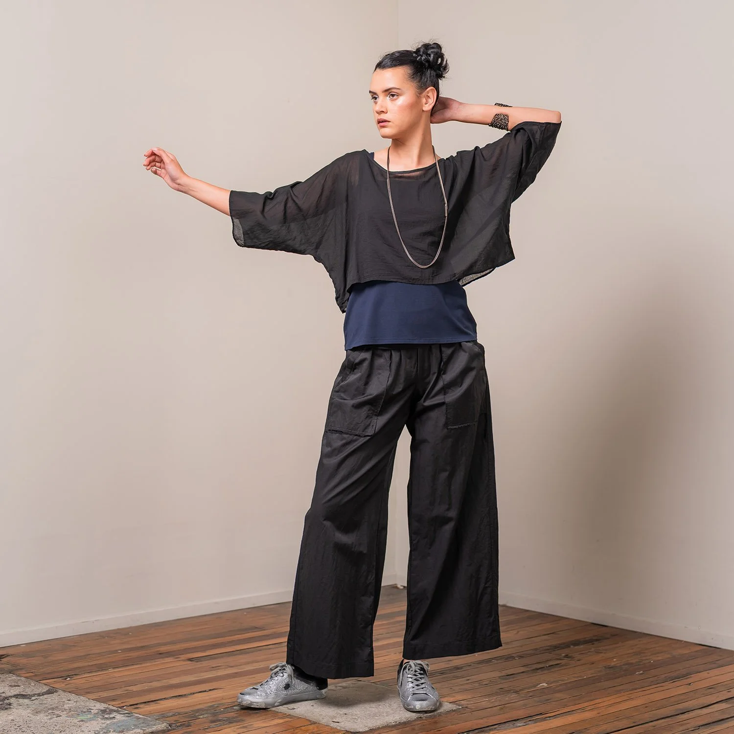 Eternal Top + Helen Pants Linen + Osmosis Top