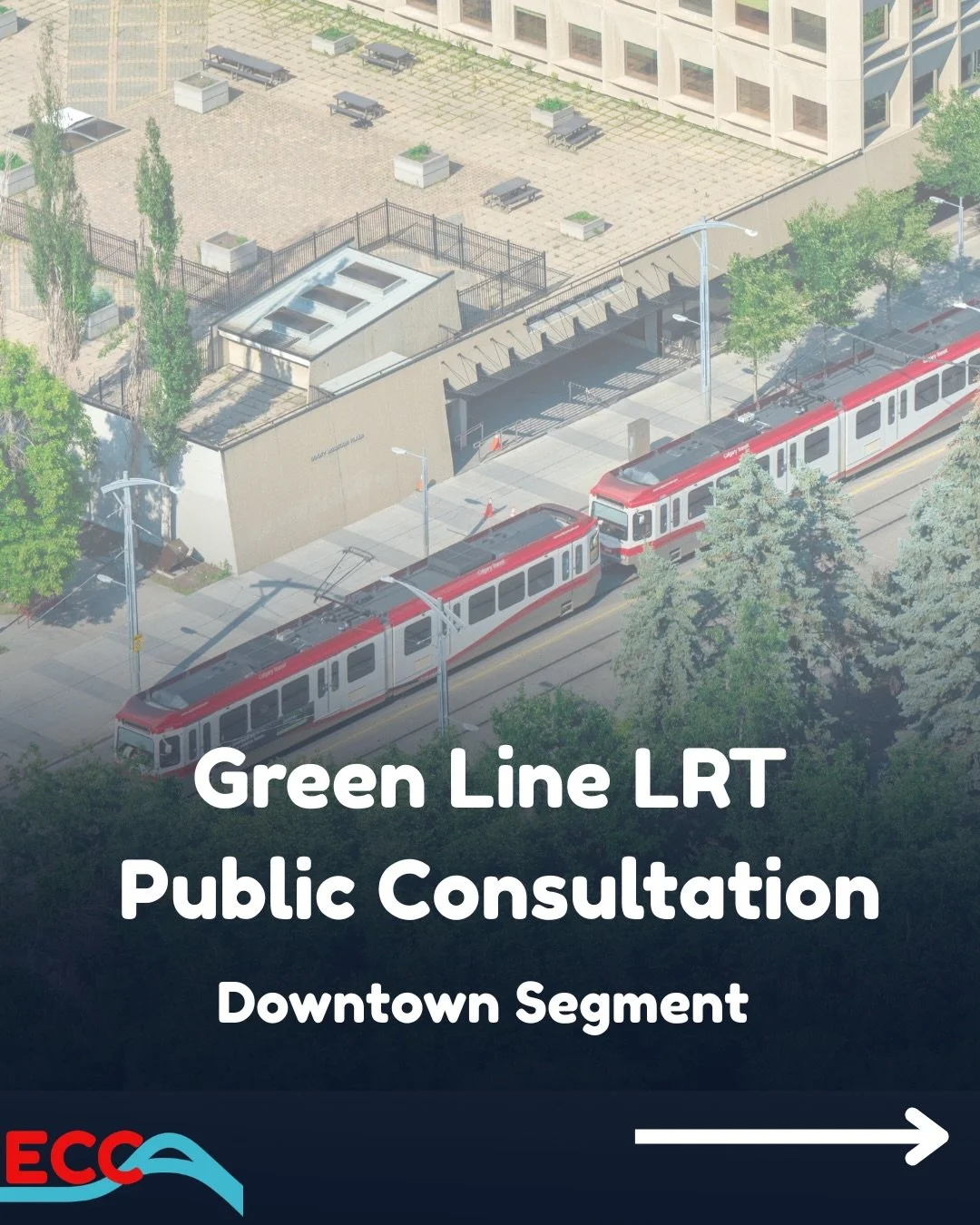 Green Line LRT public consultation is now open.

The City of Calgary is gathering feedback on the downtown segment of the Green Line. If you&rsquo;re in Eau Claire, this is an opportunity to learn more about the plans and share your input.

In-person