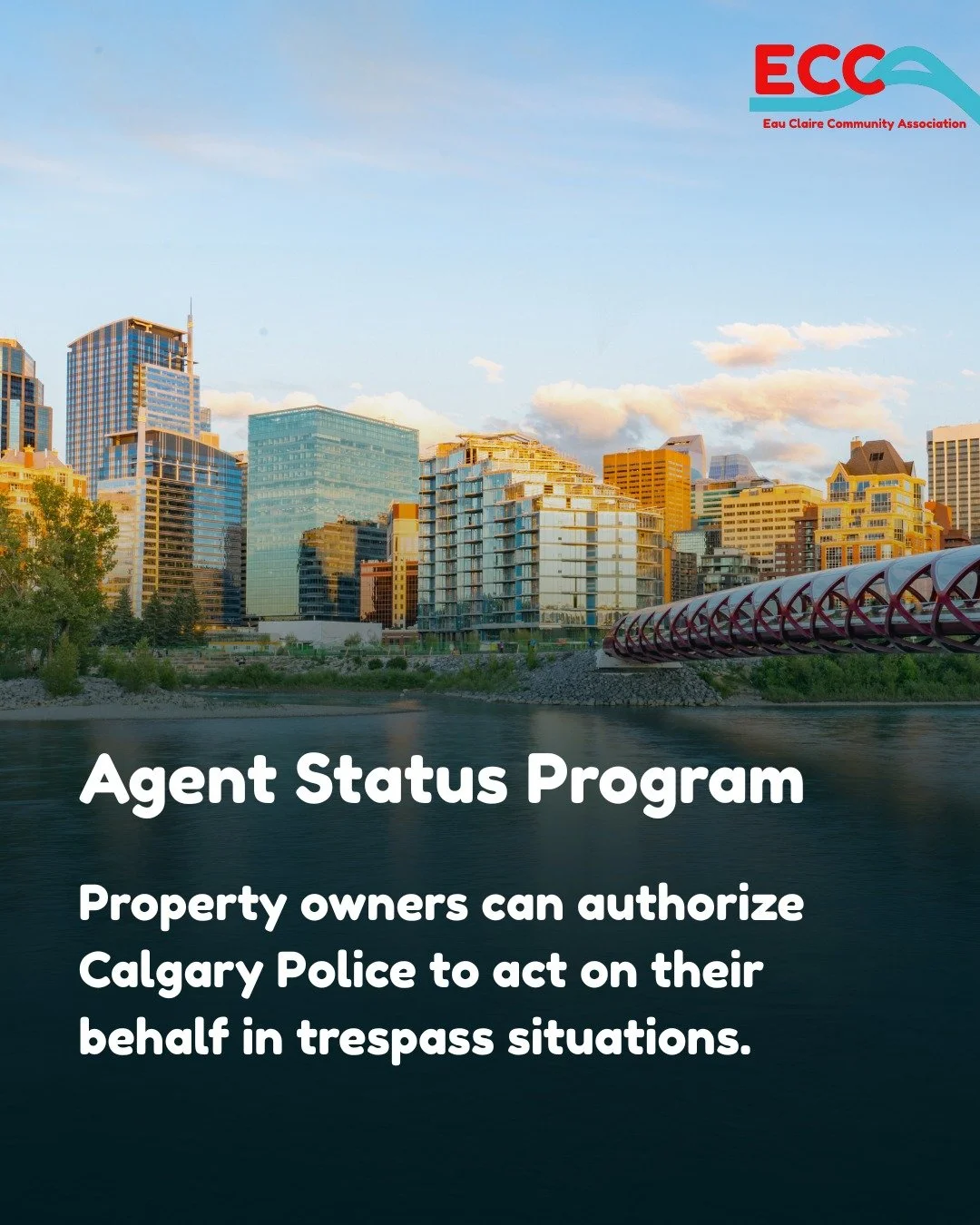 Did you know about the Calgary Police Service&rsquo;s Agent Status Program?

This free program allows property owners (like businesses and multi-unit residential buildings) to give @calgarypolice the authority to act on their behalf under the Alberta