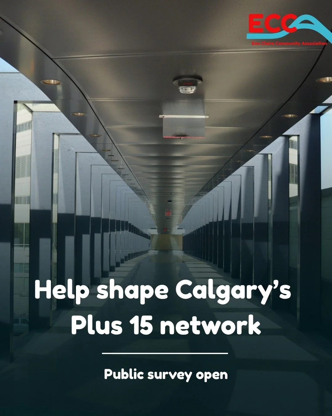 Calgary&rsquo;s +15 network is one of the most unique parts of our downtown, connecting over 100 buildings through a 16+ km system of elevated walkways.

Now&rsquo;s your chance to help shape what it looks like moving forward.

The City is gathering 