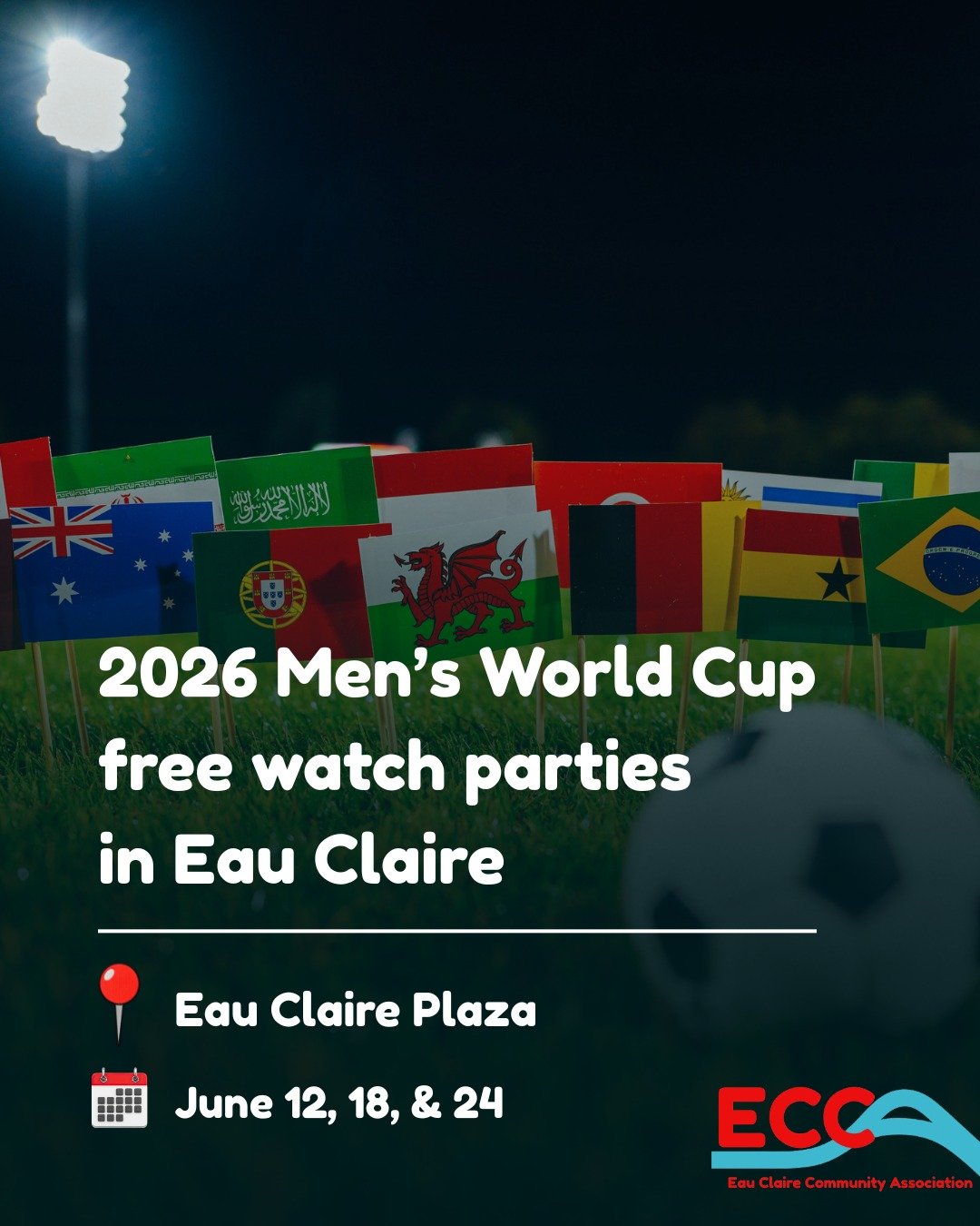 ⚽ Watch Team Canada under the open sky this summer! 🇨🇦

Join fellow fans at FREE World Cup Watch Parties in downtown Calgary and cheer on Canada as they take on the world. Catch every moment on a giant outdoor screen, enjoy family-friendly activiti