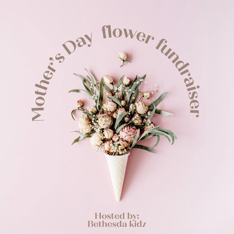 Mothers; givers of life, peacemakers, biggest cheerleader, fiercest defender, nourishing healers, super woman

This Sunday, May 14th, purchase a beautiful, handmade bouquet for Mom, or the special women in your life, from our talented team at Bethesd