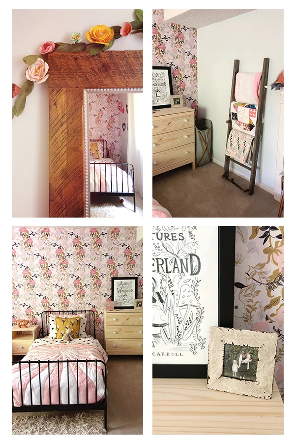 boho chic girls room // Kay & Edna