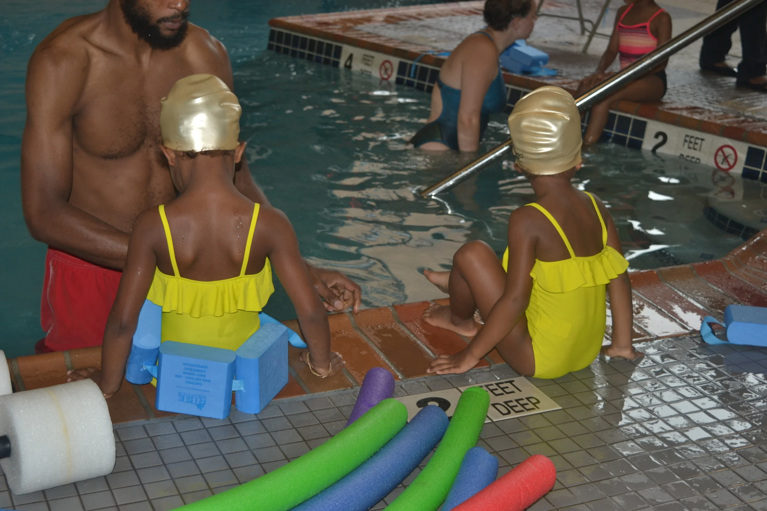 First Swimming Lesson
