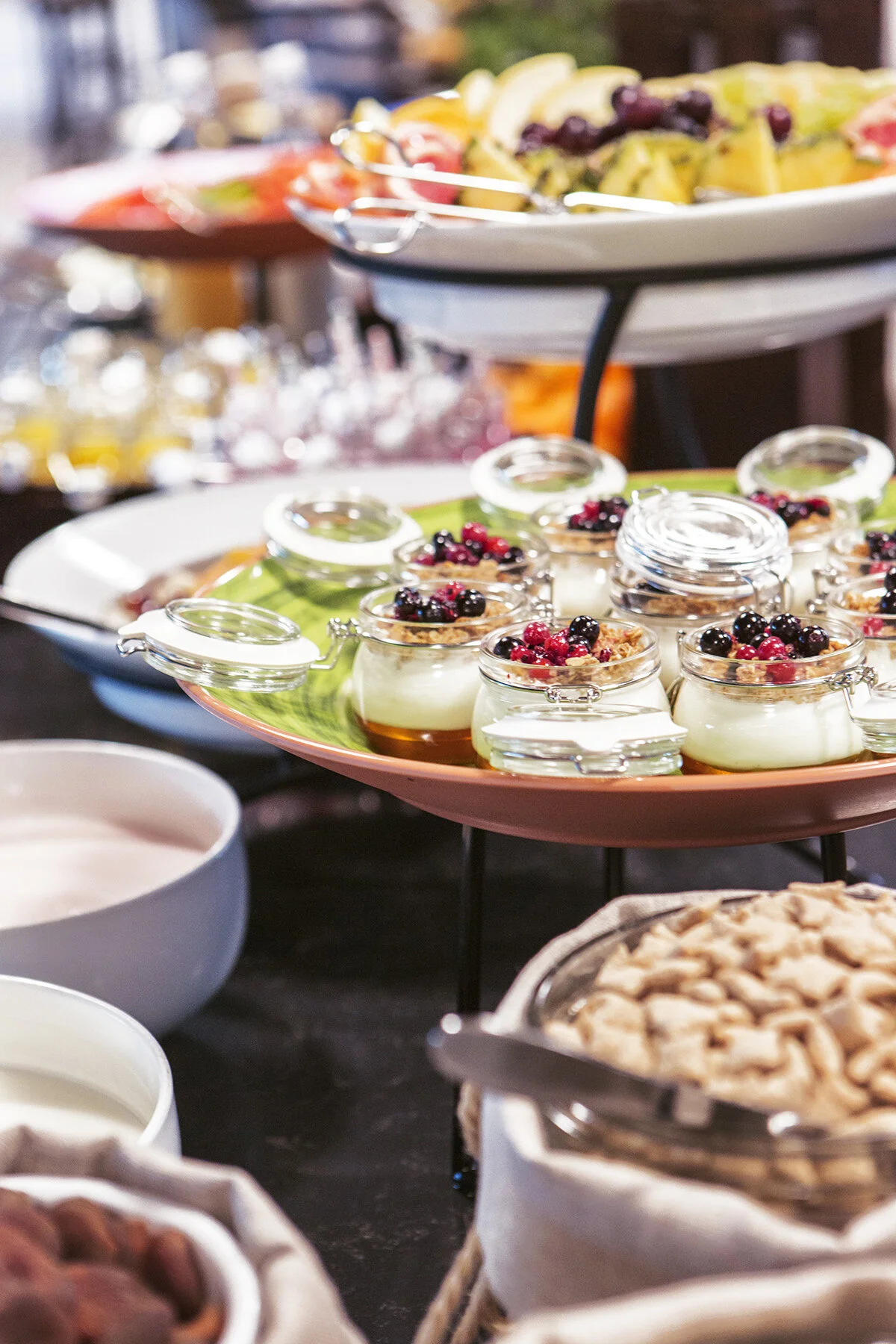 Lördagsfrukost i vårt brasserie.