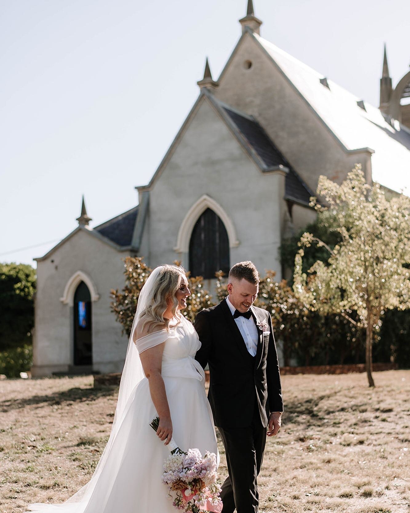 Lauren &amp; Mitch taking a moment, just married, just the two of them 🕊 in the glorious sunshine
⠀⠀⠀⠀⠀⠀⠀⠀⠀
Photographed by @tessfollett