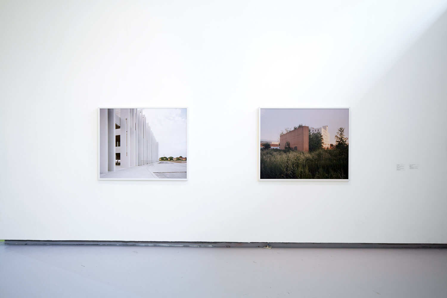 LEFT: No.1281 from series No Man's Land, 40x50 inches; RIGHT: No.1284 from series No Man's Land, 40x50 inches