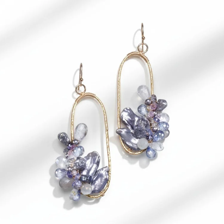 Sagitta Boreas Earrings, by Andrea Li