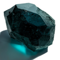 Pedra Azul aquamarine in luminous saturated sky blue