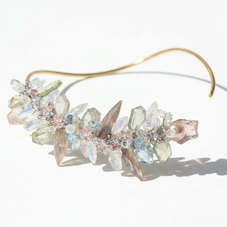 Aura Rainbow Moonstone Choker, by Andrea Li